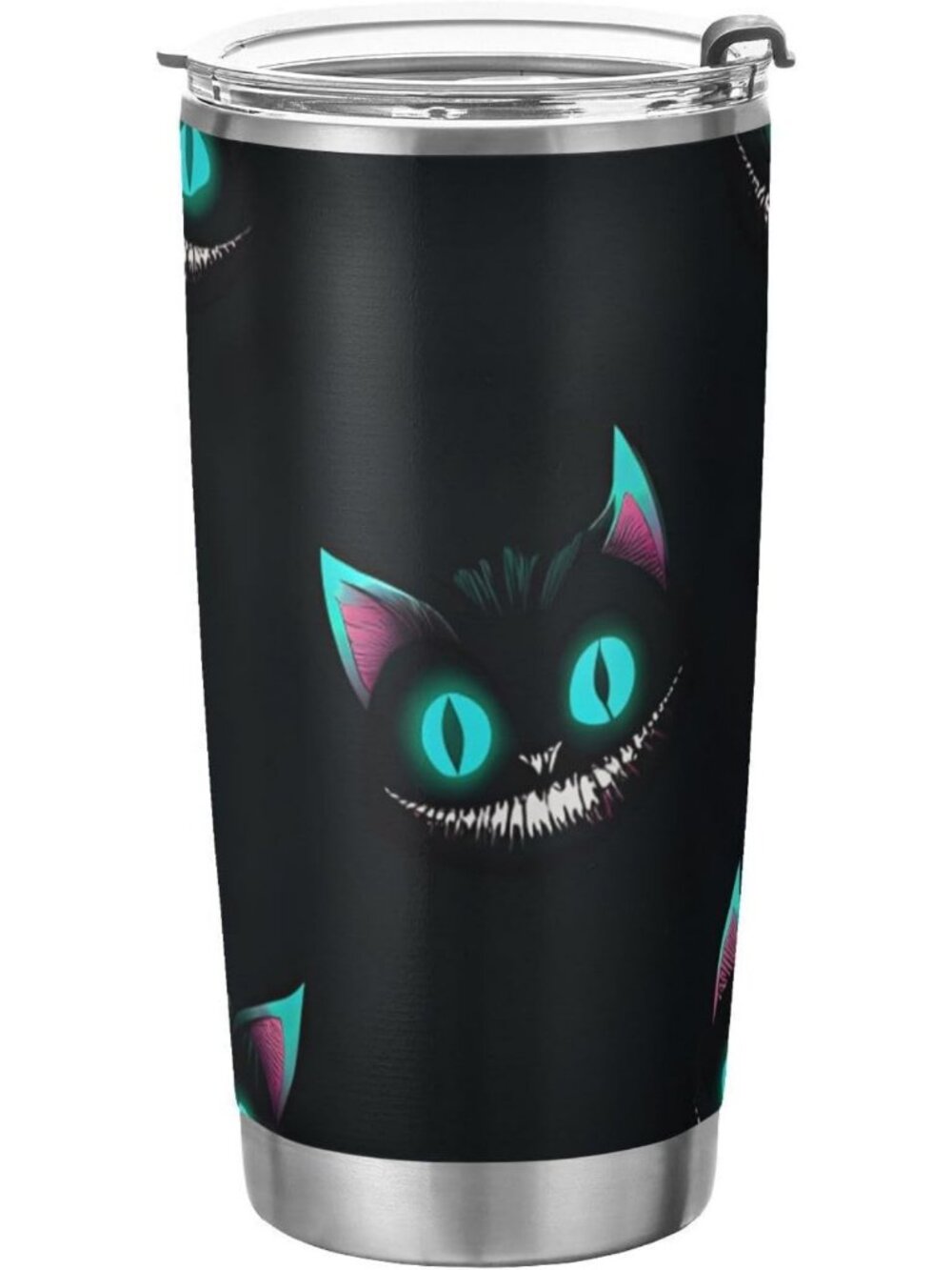 20oz Insulated Stainless Steel Tumbler with Lid & Straw, Reusable Travel Mug